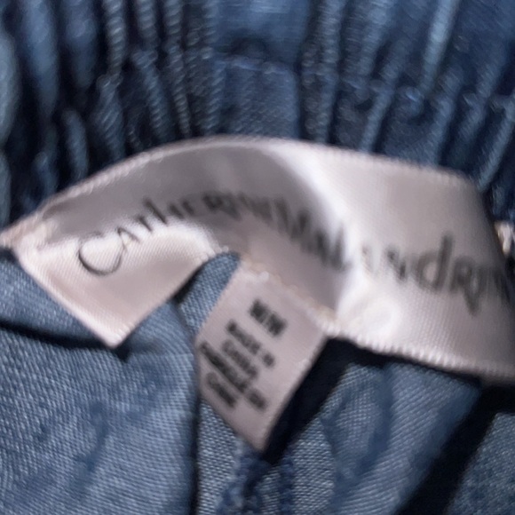 Catherine Malandrino  cargo Jean pullstring joggers - Picture 3 of 5